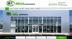 Desktop Screenshot of megaautomotive.com